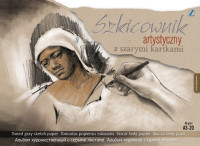 Szkicownik artystyczny A3/20k. z szarymi kartkami Kreska